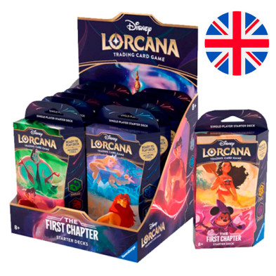 Baraja juego cartas The First Chapter Disney Lorcana ingles surtido